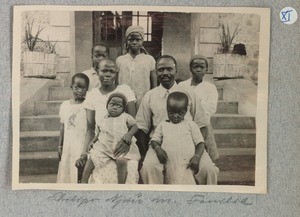 Filipo Njau with family