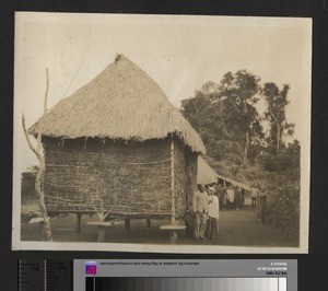 House on piles, Chogoria, Kenya, September 1926