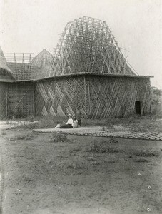 Structure of a house in Cameroon