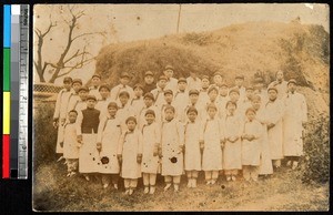 School girls, Sichuan China, ca.1920-1930