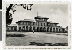 Railway station, Adis Abeba, Ethiopia, 1938-12-15