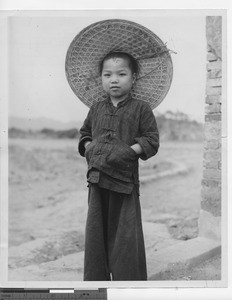 A young girl at Wuzhou, China