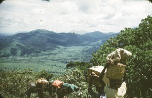 View on the border to Nigeria, Adamaoua, Cameroon, 1953-1968