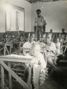 Mission school near Ngomo, in Gabon