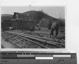 A leper colony in Xinhui, China, 1934