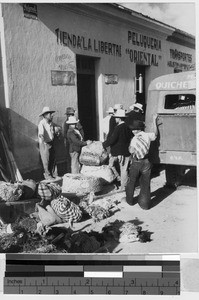 Busloads for Huehuetenango, Guatemala, ca. 1947