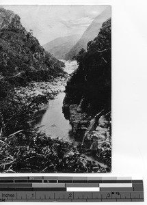 A river at Dongzhen, China