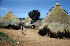 Buildings at Ngaoundéré mission, Adamaoua, Cameroon, 1953-1968