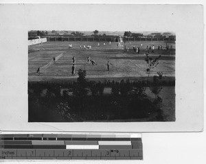 School playground at Shenyang, China, 1926