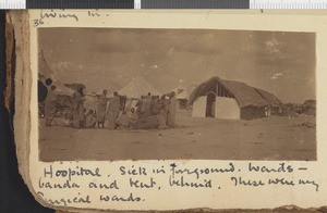 Hospital facilities, Dodoma, Tanzania, July-November 1917