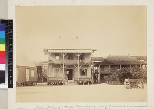 View of Hova Governor's house, Toamasina, Madagascar, ca. 1890