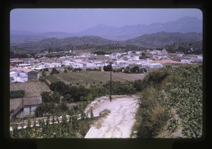 mountains, village