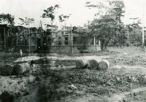 Leper-house, in Oyem, Gabon