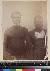 Portrait of Semesi, Chief of Motumotu, Papua New Guinea, ca. 1890