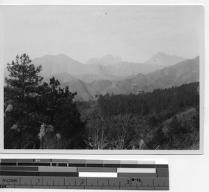 Kwangsi mountains, Pingnan, China, 1929