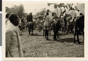 Wedding procession, Ayra, Ethiopia, 1952