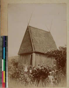 King Andrianampoinimerina's house, Antananarivo(?), Madagascar, ca.1900