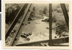 Bridge over River Birbir near Yubdo, Ethiopia, 1952