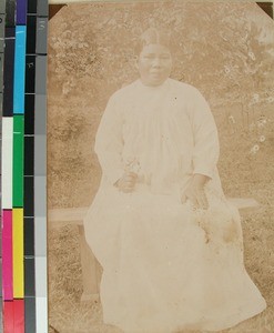 Razafy, the wife of a cook at Faravohitra, Antsirabe, Madagascar, ca.1923