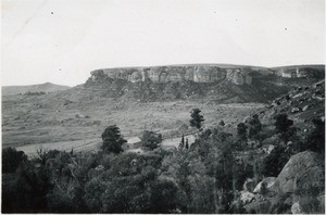 View taken over the Leribe Mission station