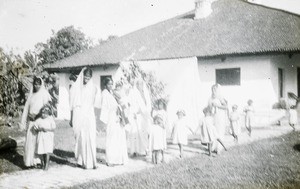 Going into Children's Home, India, ca. 1925