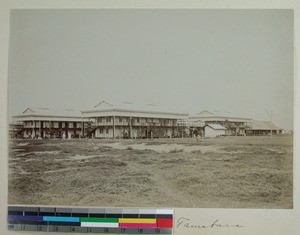 Military hospital in Toamasina, Madagascar, ca.1900