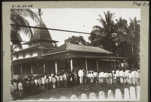 Moschee in dem Dorf Marabahan