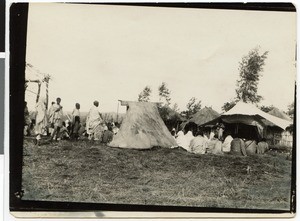 Mourning and wake for a chief, Ethiopia