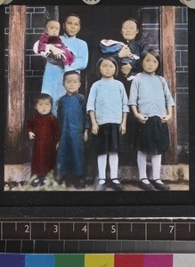 Miao agriculturalist and family, south west China, ca. 1949