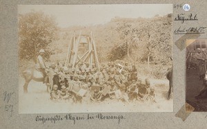 Outside-school Nkyani near Nkoaranga, Tanzania, ca.1902-1910