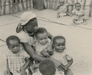 Children in Ndoungue, Cameroon