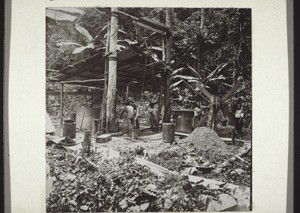 Brunnengräber in Bombe