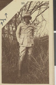 Lt. Archibald Clive Irvine, Dodoma, Tanzania, July-November 1917