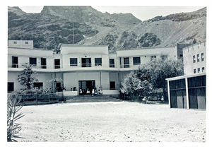 DMS pigeskole i Aden, Arabien. 1966