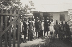 Group of outpatients, Nigeria, 1934