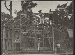 Building the School House in Nyasoso