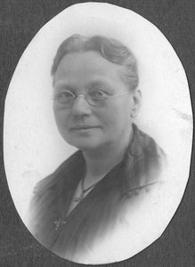 Missionary Martha Agathe Berg. Tiruvannamalai 1891-1902, Madras 1902-1915, Furlough 1915-1916