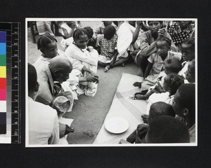 Traditional wedding celebration, Ambohibary, Antananarivo, Madagascar, 1957