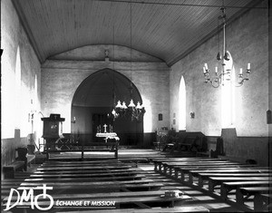 Interior view of a church, Pretoria, South Africa, ca. 1896-1911