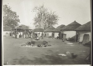 Innerer Hof der Residenz des Königs Zeberims in Bimbila