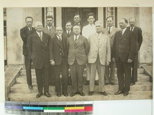 Lutheran Missionary conference in Taolanaro, Madagascar, 1936