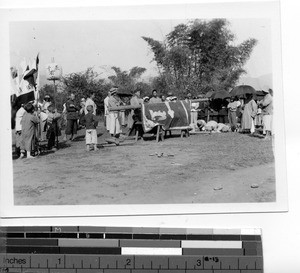 A funeral at Soule, China, 1934