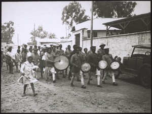 Alte Stadtmusik in Addis-Abeba