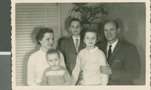 The Hae Frazier Family, Nice, France, 1961