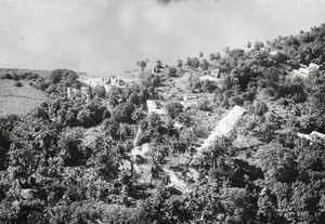 Mission station of Andende, in Lambarene, Gabon