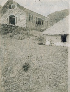 Building of the Girls' school of Do-Neva mission, north facade