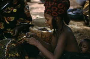 Mbororo woman and child, Meiganga, Adamaoua, Cameroon, 1953-1968