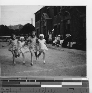 Field Day at the Academy at Dalian, China, 1932