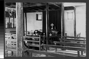 Sinza chapel interior, Shanghai, Shanghai Shi, China, ca.1890-1900