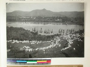 Tatamarina Lake and Betafo city, Madagascar, 1918-07-04